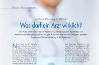 Kock + Voeste in Deutsches Ärzteblatt, "PRAXiS", 4/2013